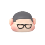 검정뿔테안경
