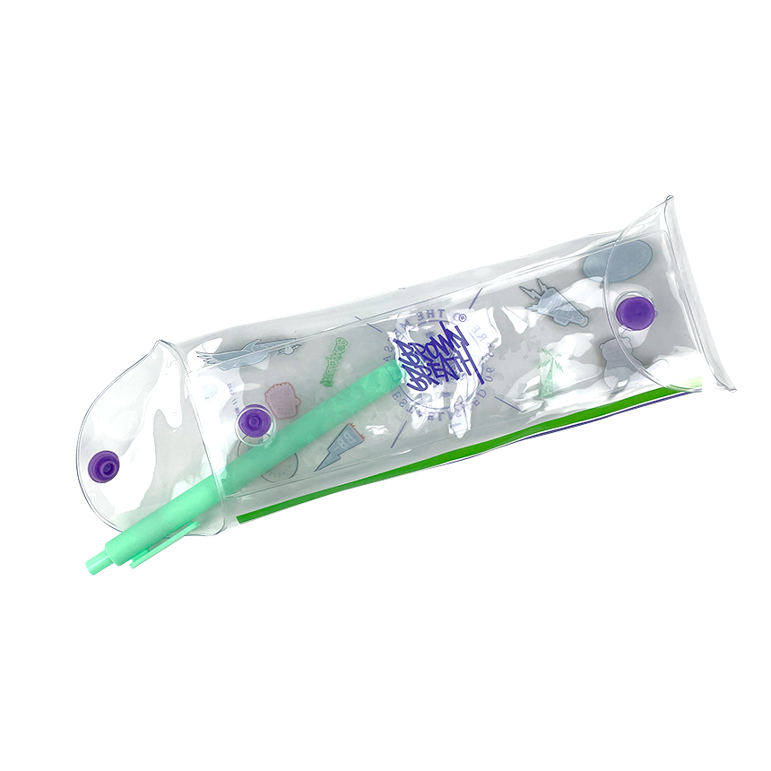PVC 투명 필통 케이스