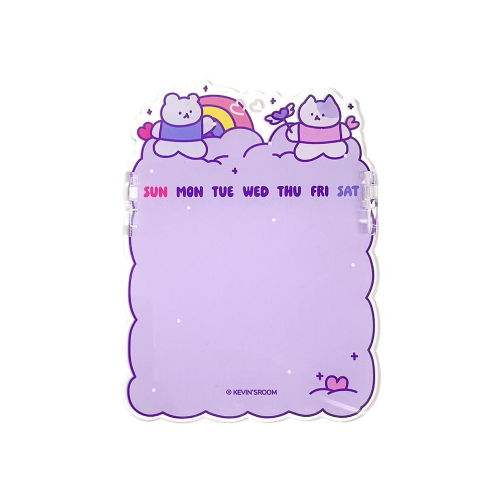아크릴 만년 달력